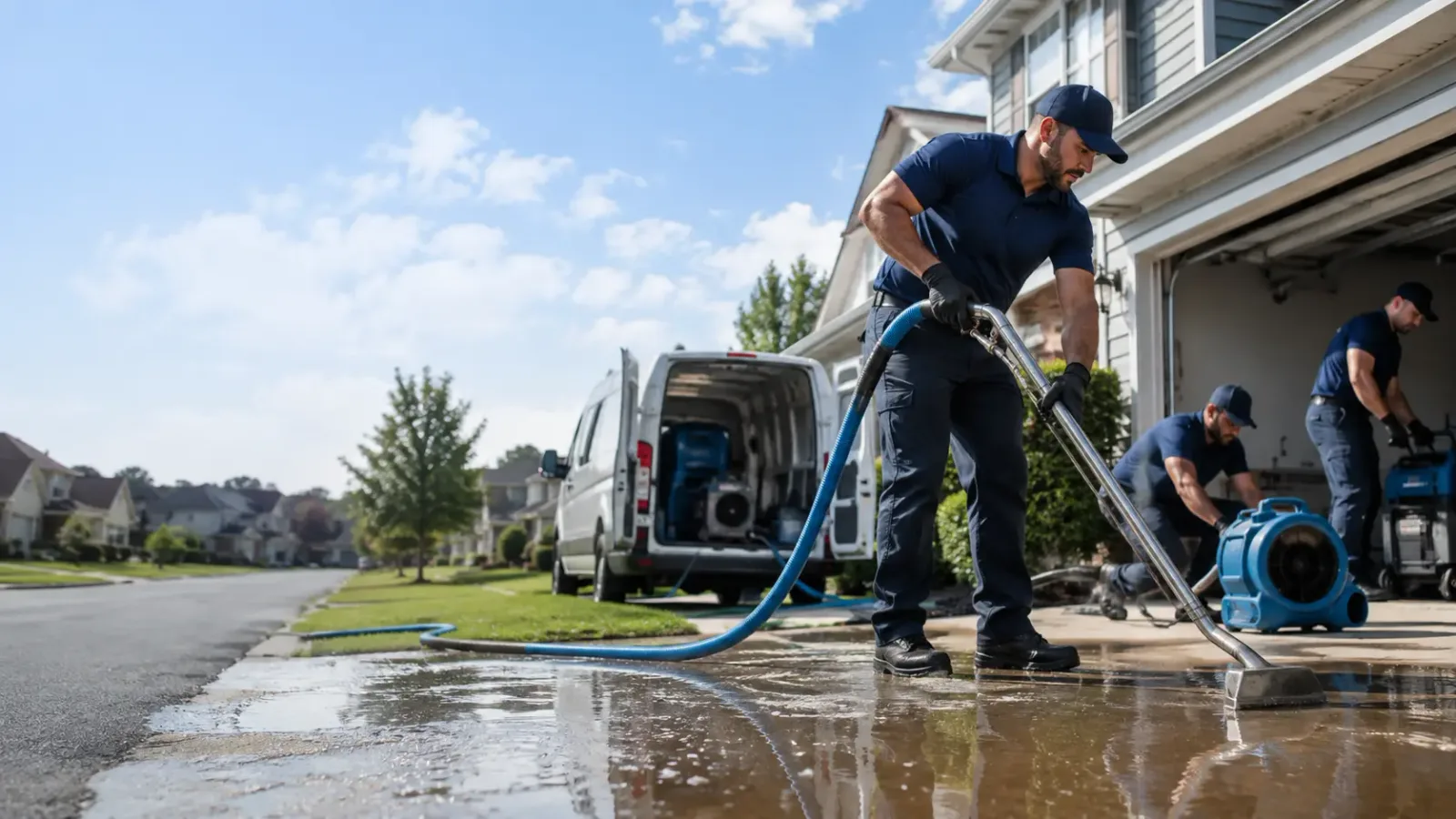 Basement Water Removal in Waterford, CA